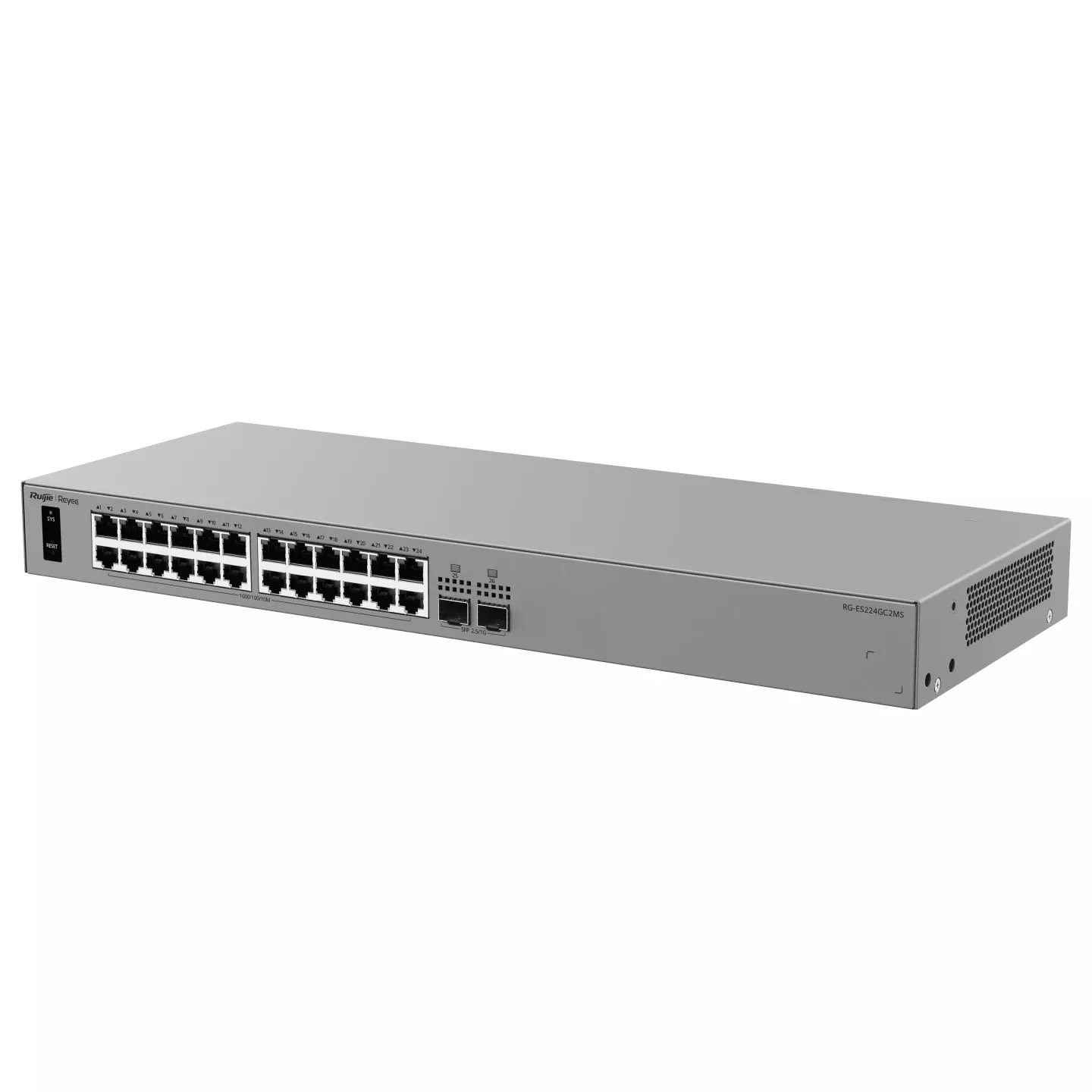 Коммутатор Ruijie Reyee RG-ES224GC2MS (UA) Fast Ethernet (10 / 100 Мбит / с): нет; Gigabit