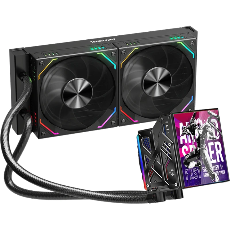 Система водяного охлаждения 1stPlayer FT-240 Black (FT-240-BK) (UA)