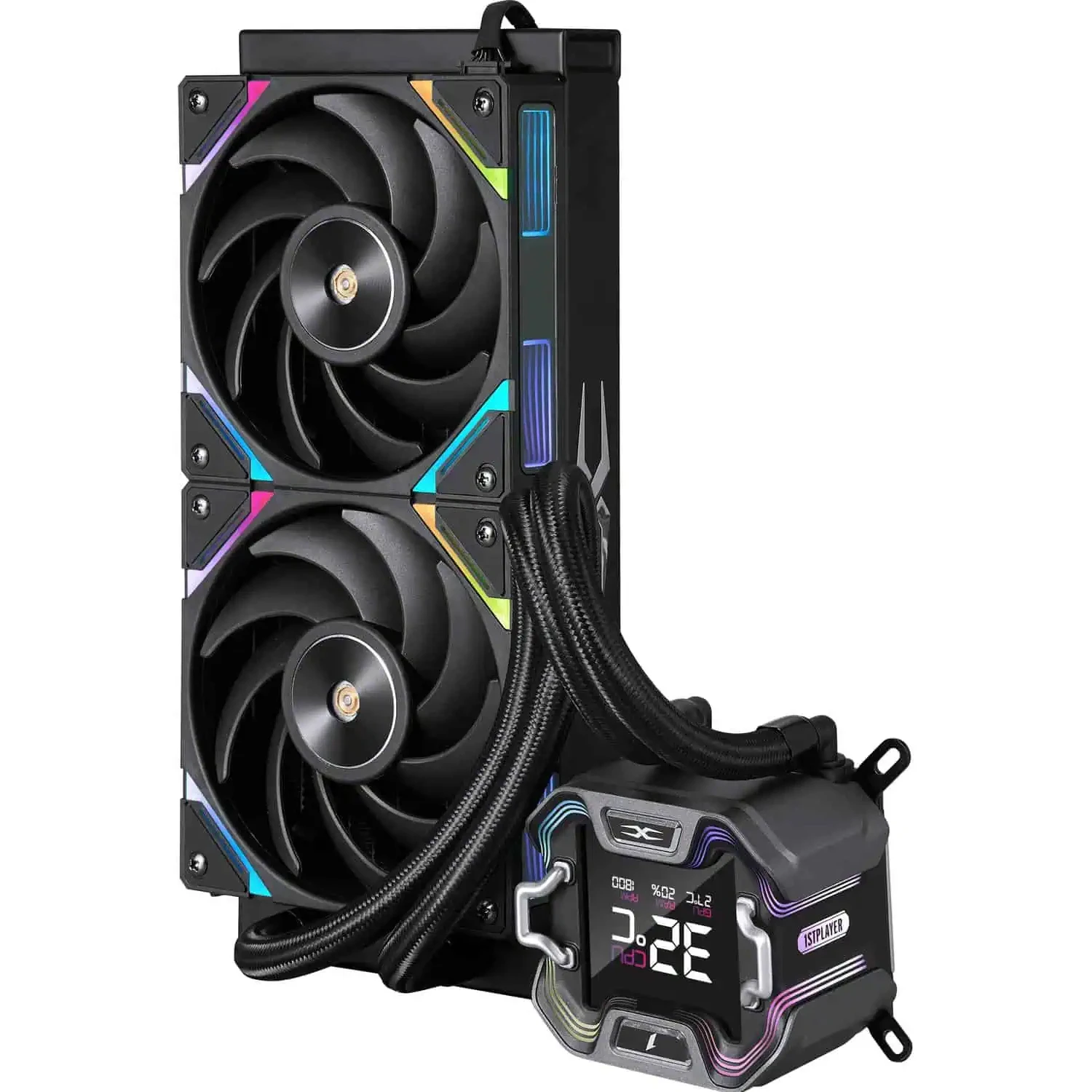Система водяного охлаждения 1stPlayer X-240E Black (X-240E-BK) (UA)