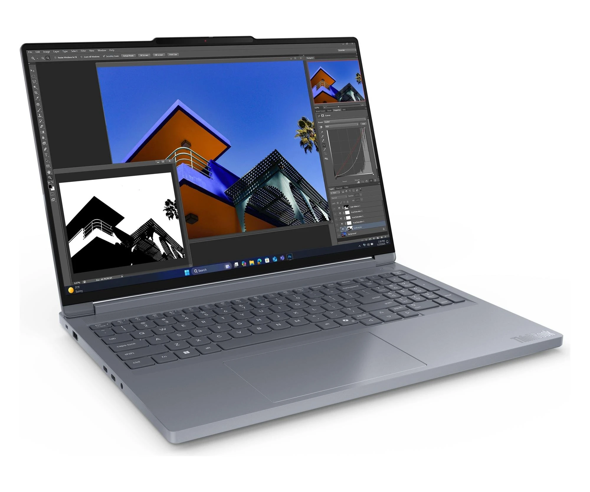 Lenovo ThinkBook 16p G6 Ryzen 9-8940HX/32GB/1TB/Win11P RTX5060 (21U0001LPB) Процесор: AMD Ryzen™ 9 8940HX (16 ядер, 32