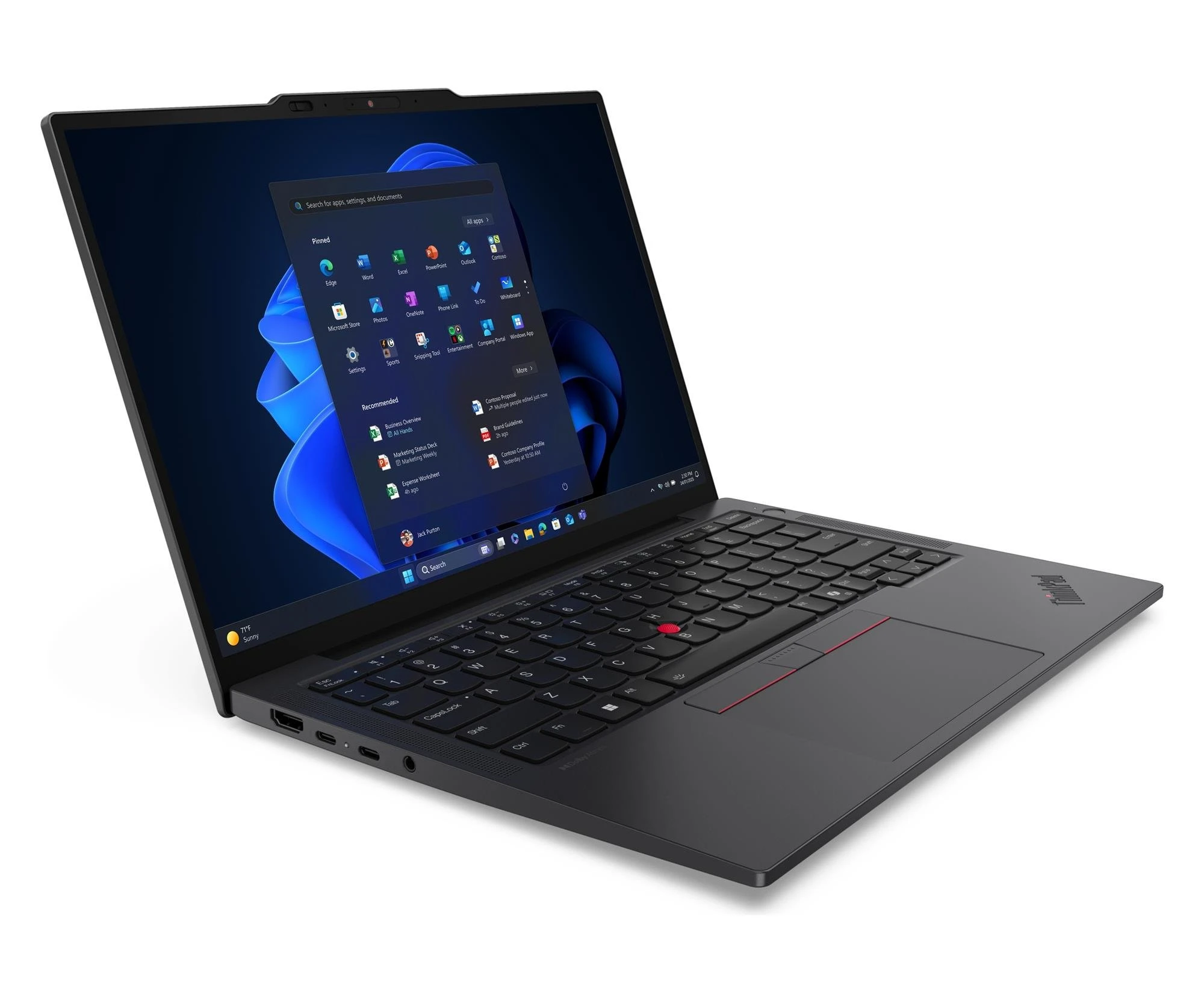 Lenovo ThinkPad X13 G6 Ultra 7-255U/32GB/1TB/Win11P (21RK00DNPB) Процесор: Intel® Core™ Ultra 7 255U (12