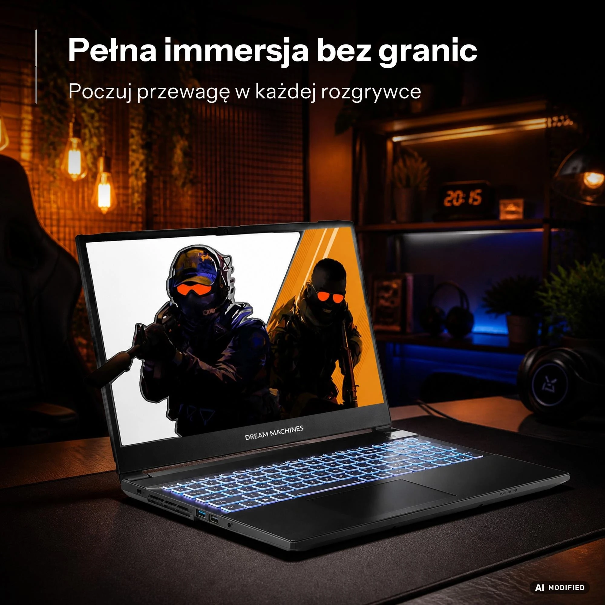 Dream Machines 15PL28 Ryzen 7-H255/16GB/1TB/Win11PX RTX5050 144Hz (RT5050-15PL28) Процессор: AMD Ryzen™ 7 H 255 (8 ядер, 16