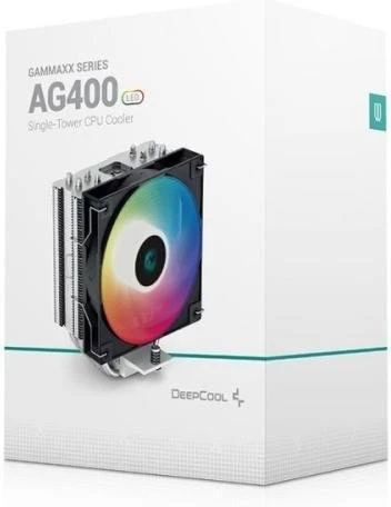 Воздушное охлаждение Deepcool AG400 LED (R-AG400-BKLNMC-G-1) (UA) Тип: Воздушное охлаждение;