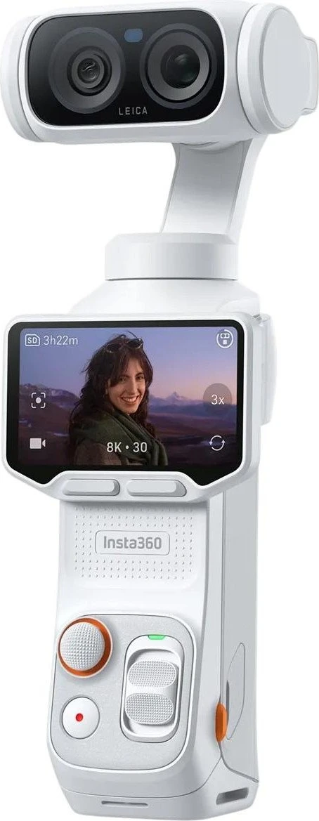 Insta360 Luna Ultra Standard Bundle Stellar White (CINSABTA-LUNA02) Тип: Екшн-камера; Форм-фактор: