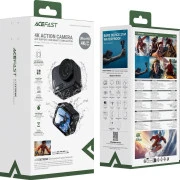 Acefast X1 4K Waterproof Action Camera Black (6974316285816) (UA)