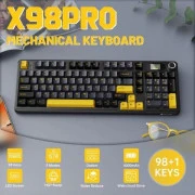 ATTACK SHARK X98 Pro Star Black Linear Blueberry Switch (X98PROSB_AS) (UA)