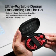 Навушники з мікрофоном HyperX Cloud Earbuds III Red (BN7S0AA) (UA)