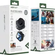 Acefast X1 4K Waterproof Action Camera Black (6974316285816) (UA)