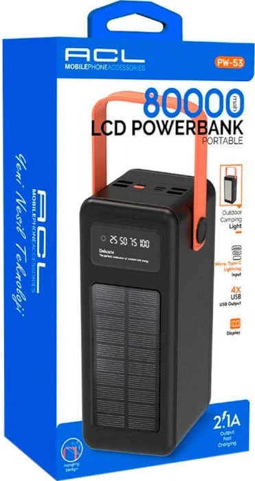 ACL PW-53 80000mAh Black (UA)