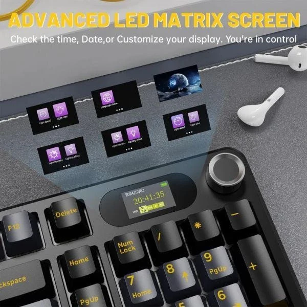 ATTACK SHARK X98 Pro Star Black Linear Blueberry Switch (X98PROSB_AS) (UA) Тип: Клавіатура; Провідне