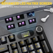 ATTACK SHARK X98 Pro Star Black Linear Blueberry Switch (X98PROSB_AS) (UA)