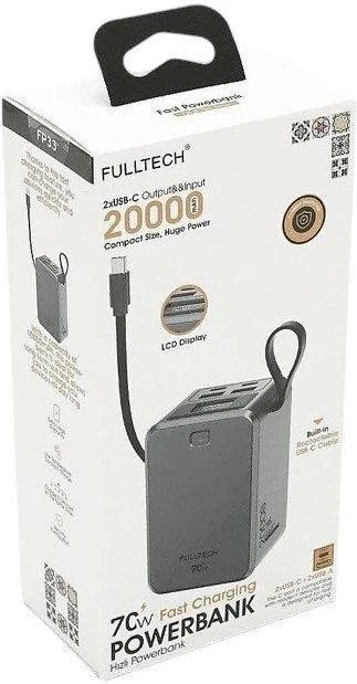 Fulltech FP33 / 46151 70W 20000mAh Gray (UA)