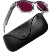 Смарт-окуляри Ray-Ban Meta Wayfarer Gen 2 Lim.Ed. Stand.Matte Transparent Frame/Clear/Ruby Tr.Lens (RW4012 6770MI 50-22)