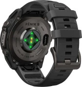 Смарт-часы Garmin Fenix 9 47mm Carbon Gray DLC Titanium with Black Silicone Band (010-04762-10/11)