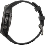 Смарт-часы Garmin Fenix 9 47mm Carbon Gray DLC Titanium with Black Silicone Band (010-04762-10/11)