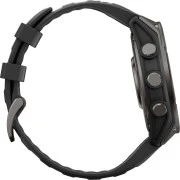 Смарт-часы Garmin Fenix 9 47mm Carbon Gray DLC Titanium with Black Silicone Band (010-04762-10/11)