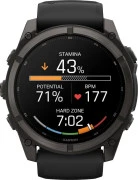 Смарт-часы Garmin Fenix 9 51mm Carbon Gray DLC Titanium with Black Silicone Band (010-04763-10/11)
