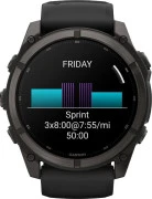 Смарт-часы Garmin Fenix 9 51mm Carbon Gray DLC Titanium with Black Silicone Band (010-04763-10/11)