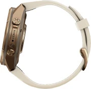 Смарт-часы Garmin Fenix 9 Pro 43mm Autumn Gold Titanium with Cream/French Gray Silicone Band (010-04335-25/26)