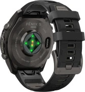 Смарт-часы Garmin Fenix 9 Pro inReach 47mm Carbon Gray DLC Titanium w. Black/Pebble Gray Silicone B. (010-04336-10/11)
