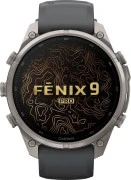 Смарт-часы Garmin Fenix 9 Pro inReach 47mm Titanium with Graphite/Black Silicone Band (010-04336-20/21)