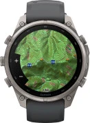 Смарт-часы Garmin Fenix 9 Pro inReach 47mm Titanium with Graphite/Black Silicone Band (010-04336-20/21)