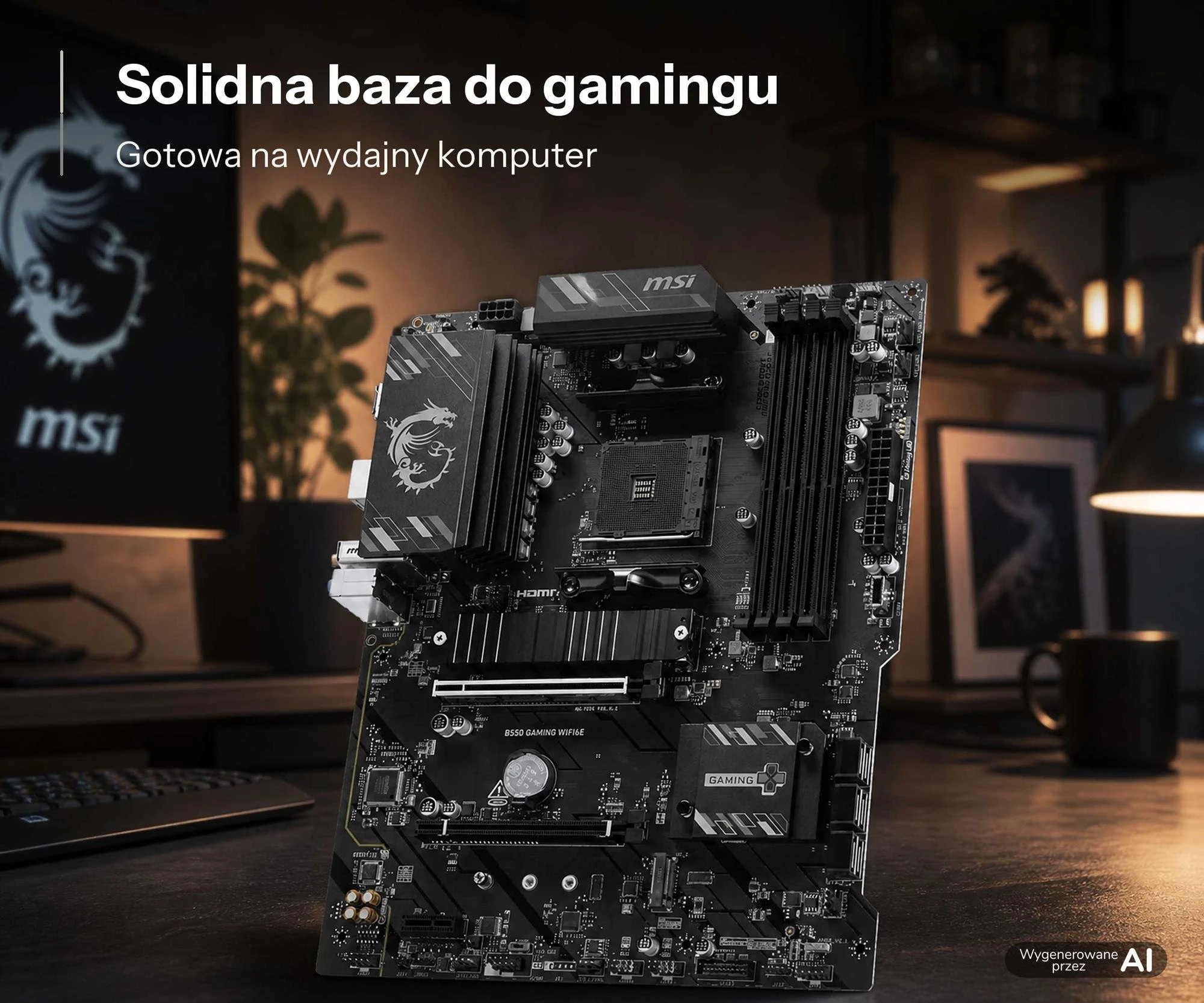 MSI B550 GAMING WIFI6E EU
