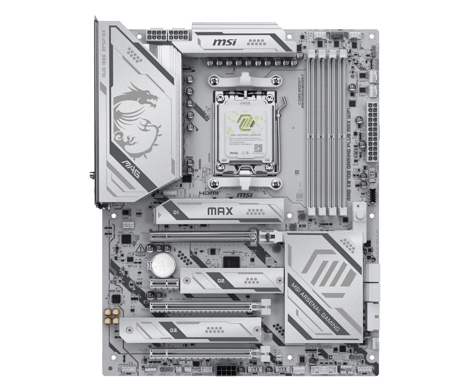 MSI MAG X870E GAMING PLUS MAX WIFI EU