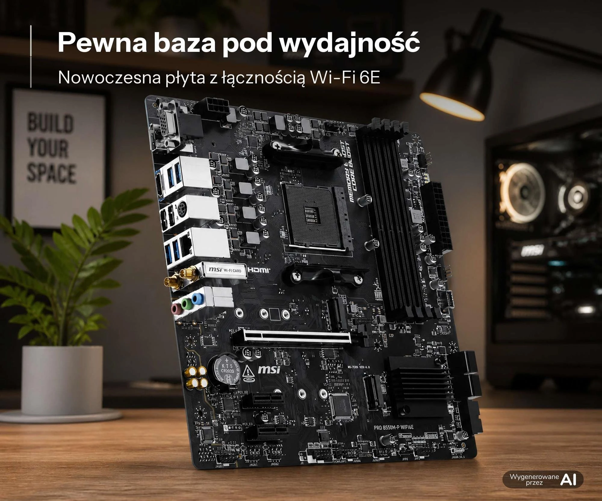MSI PRO B550M-P WIFI6E EU