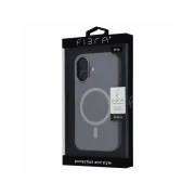 Чехол для мобильного телефона BeCover FIBRA Silicone OmniMag Apple iPhone 16 Gray (716227) (UA)