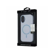 Чехол для мобильного телефона BeCover FIBRA Silicone OmniMag Apple iPhone 16 Light Blue (716228) (UA)