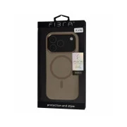 Чохол для мобільного телефону BeCover FIBRA Silicone OmniMag Apple iPhone 17 Pro Brown (716214) (UA)
