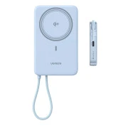 Ugreen 10000mAh 30W 1xUSB-C + 15W Magnetic Wireless + cable USB-C blue (65839B) (UA)
