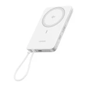 Ugreen 10000mAh 30W 1xUSB-C + 15W Magnetic Wireless + cable USB-C white (75983B) (UA)