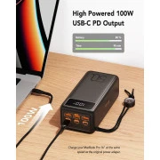 VEGER 56000mAh W5001C Tank 100W, PD, QC, Black (6970453555454) (UA)
