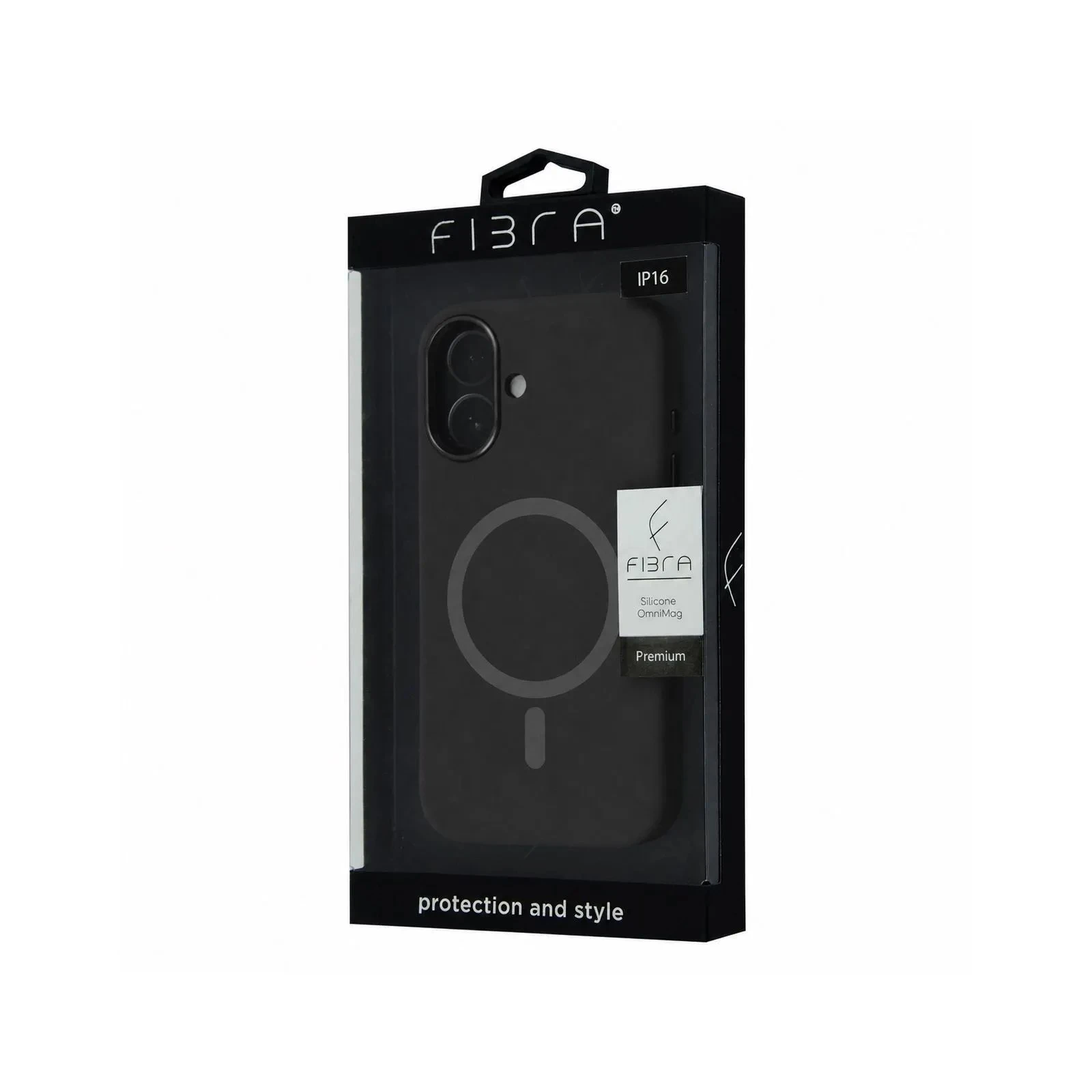 Чохол для мобільного телефону BeCover FIBRA Silicone OmniMag Apple iPhone 16 Black (716223) (UA)