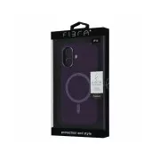 Чохол для мобільного телефону BeCover FIBRA Silicone OmniMag Apple iPhone 16 Dark Purple (716225) (UA)