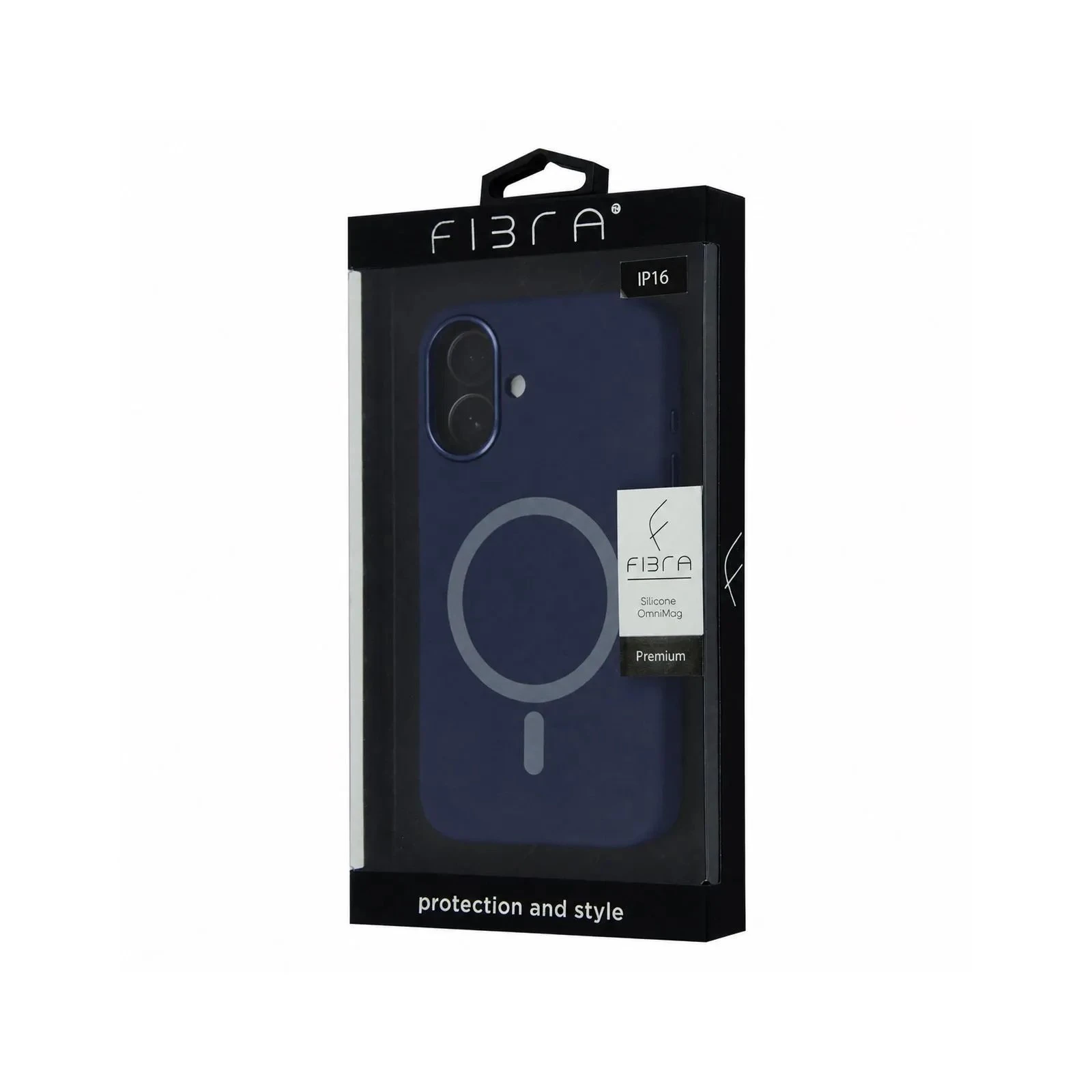 Чохол для мобільного телефону BeCover FIBRA Silicone OmniMag Apple iPhone 16 Deep Blue (716226) (UA)