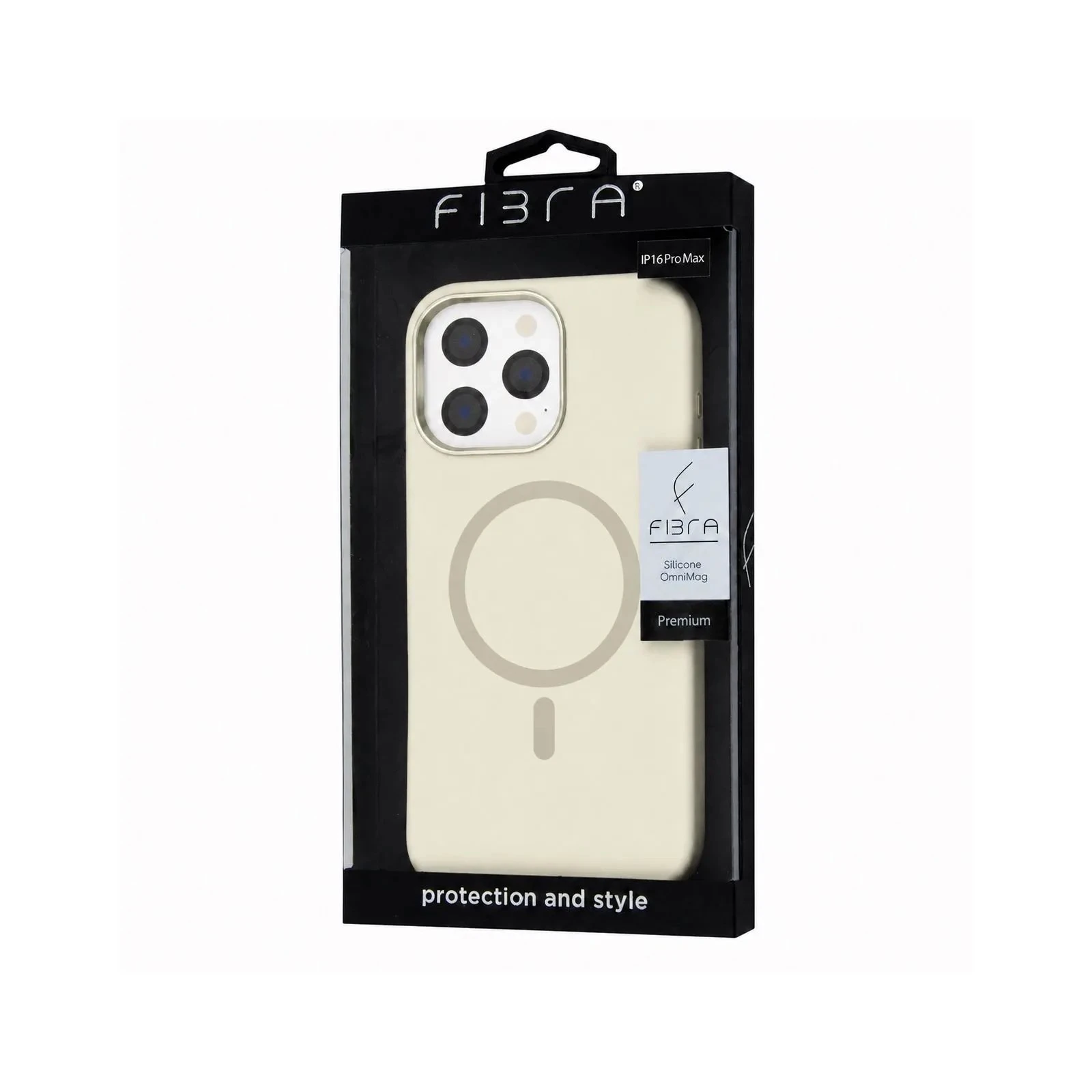 Чохол для мобільного телефону BeCover FIBRA Silicone OmniMag Apple iPhone 16 Pro Max Milk White (716239) (UA)
