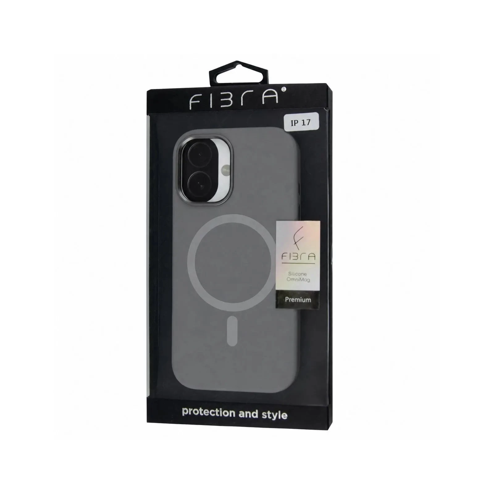 Чохол для мобільного телефону BeCover FIBRA Silicone OmniMag Apple iPhone 17 Gray (716199) (UA)