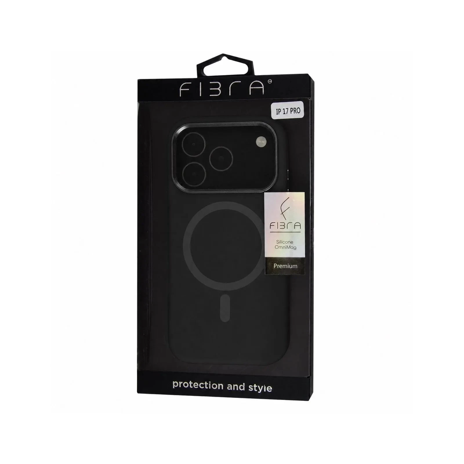 Чохол для мобільного телефона BeCover FIBRA Silicone OmniMag Apple iPhone 17 Pro Black (716213) (UA)