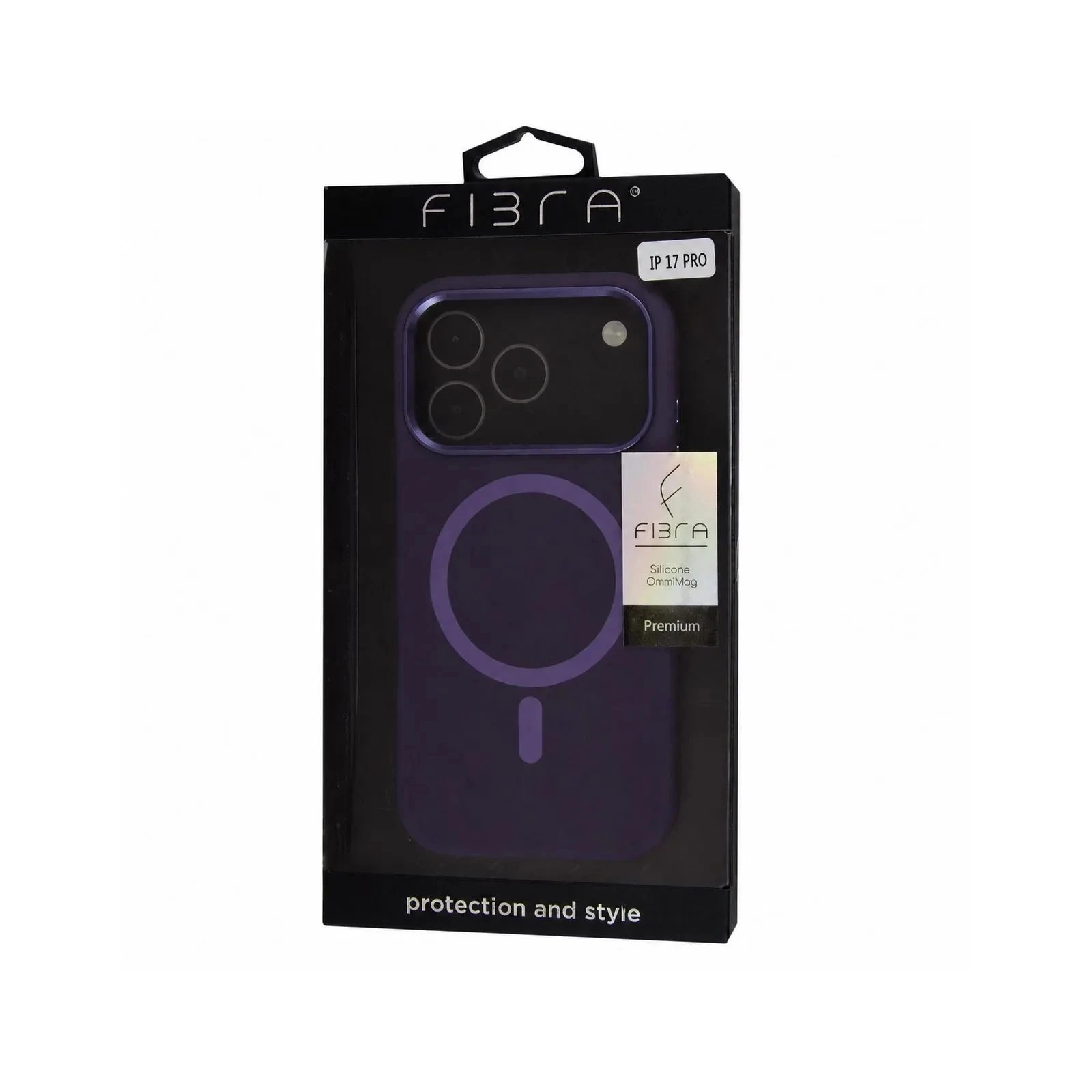 Чохол для мобільного телефону BeCover FIBRA Silicone OmniMag Apple iPhone 17 Pro Dark Purple (716215) (UA)