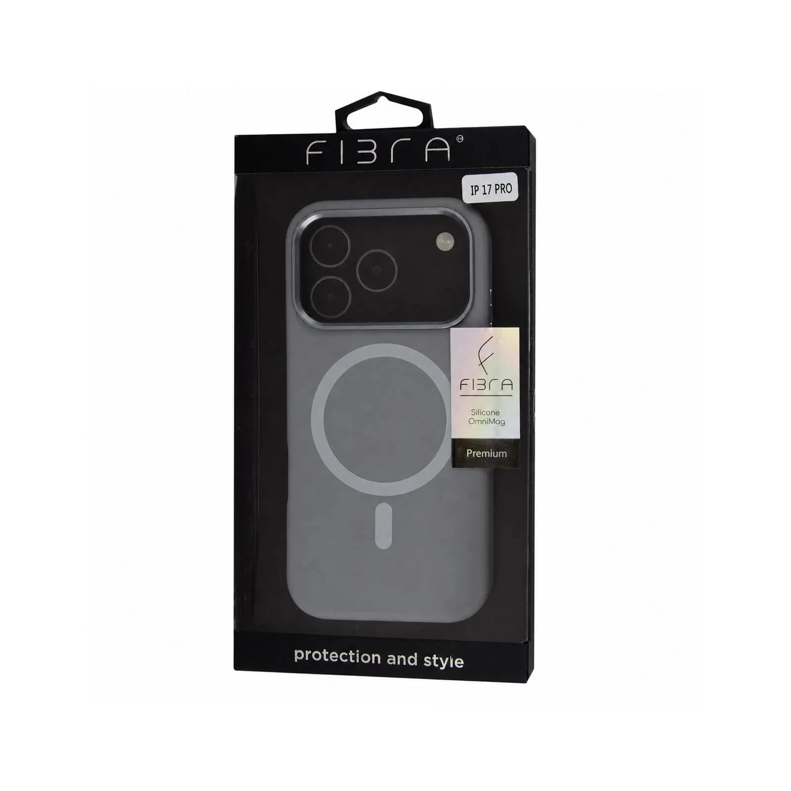 Чохол для мобільного телефону BeCover FIBRA Silicone OmniMag Apple iPhone 17 Pro Gray (716217) (UA)