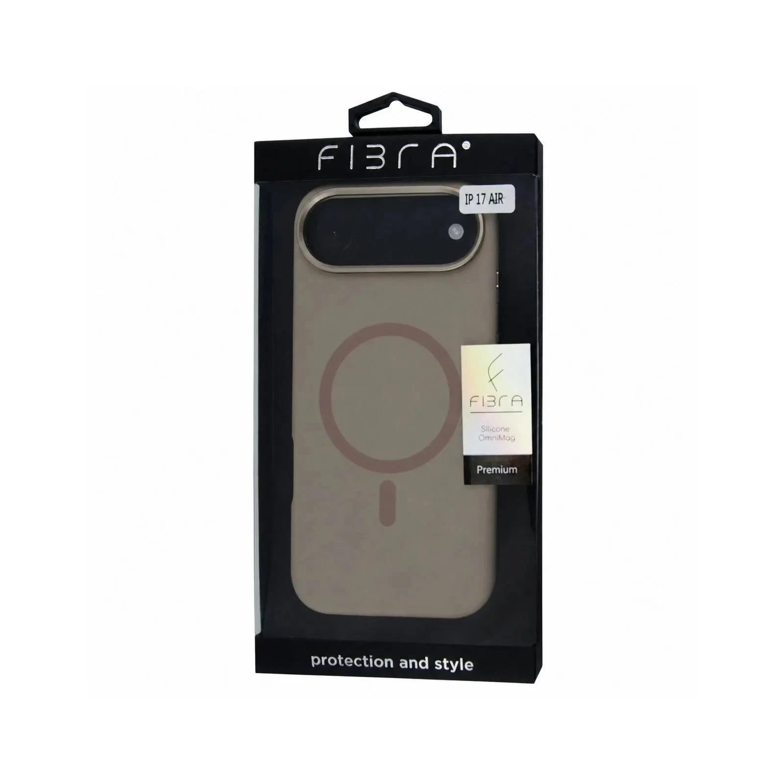 Чохол для мобільного телефону BeCover FIBRA Silicone OmniMag Apple iPhone Air Brown (716205) (UA)