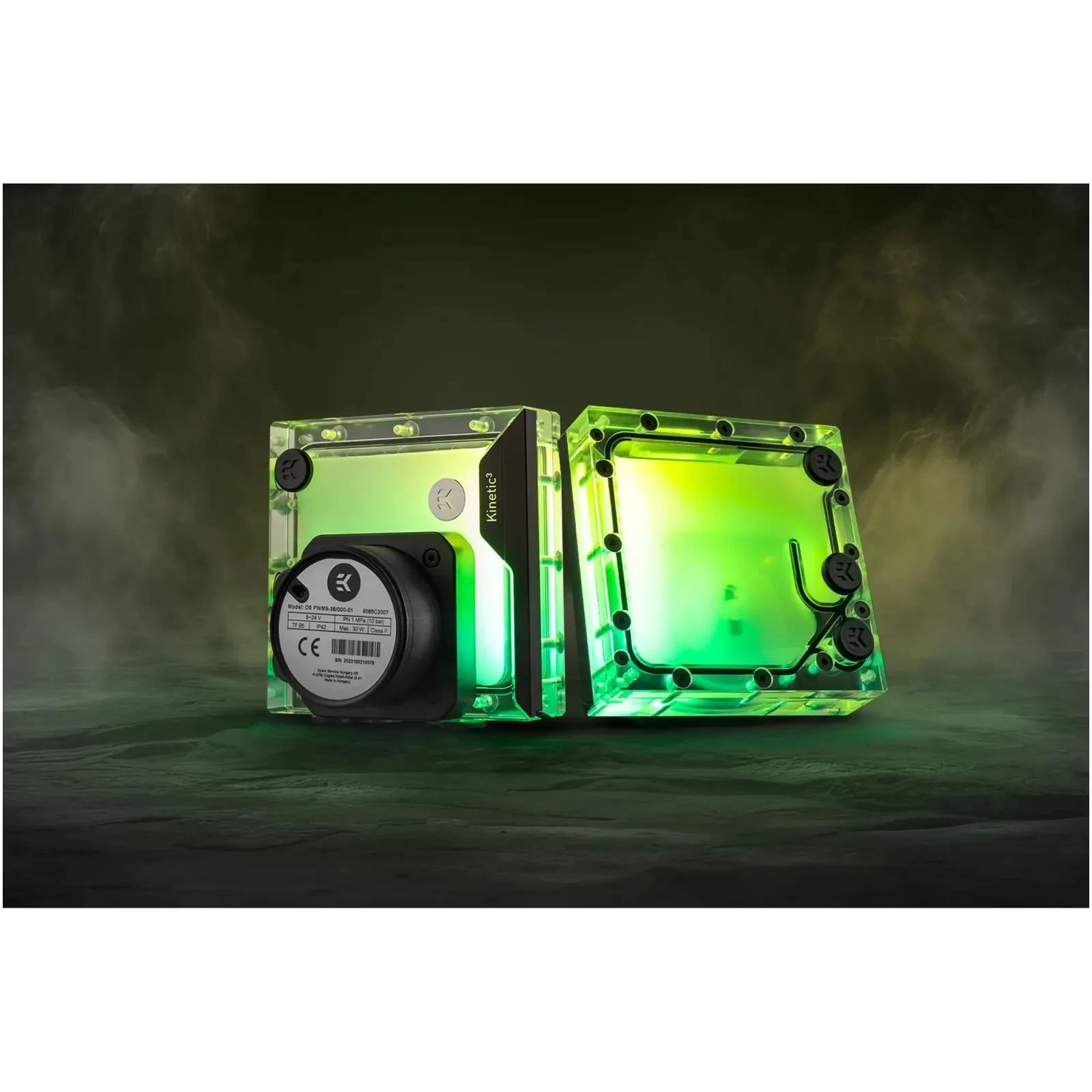 Резервуар для СЖО Ekwb EK-Quantum Kinetic FLT 120 D5 PWM D-RGB - Plexi (3831109880715) (UA)