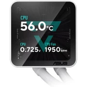 Система водяного охолодження Asus Prime LC II 360 ARGB LCD White (90RC01Q2-B0EAY0) (UA)