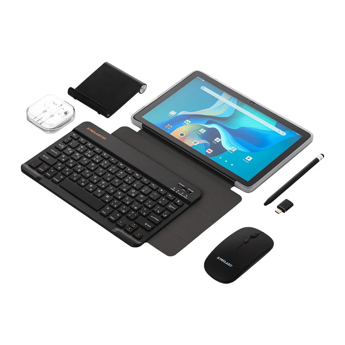 Teclast P30T KIT 10.1 3/128GB Wi-Fi Grey (6940709680254) (UA) 10.1, 1280 х 800, Unisoc T7200, встроенная