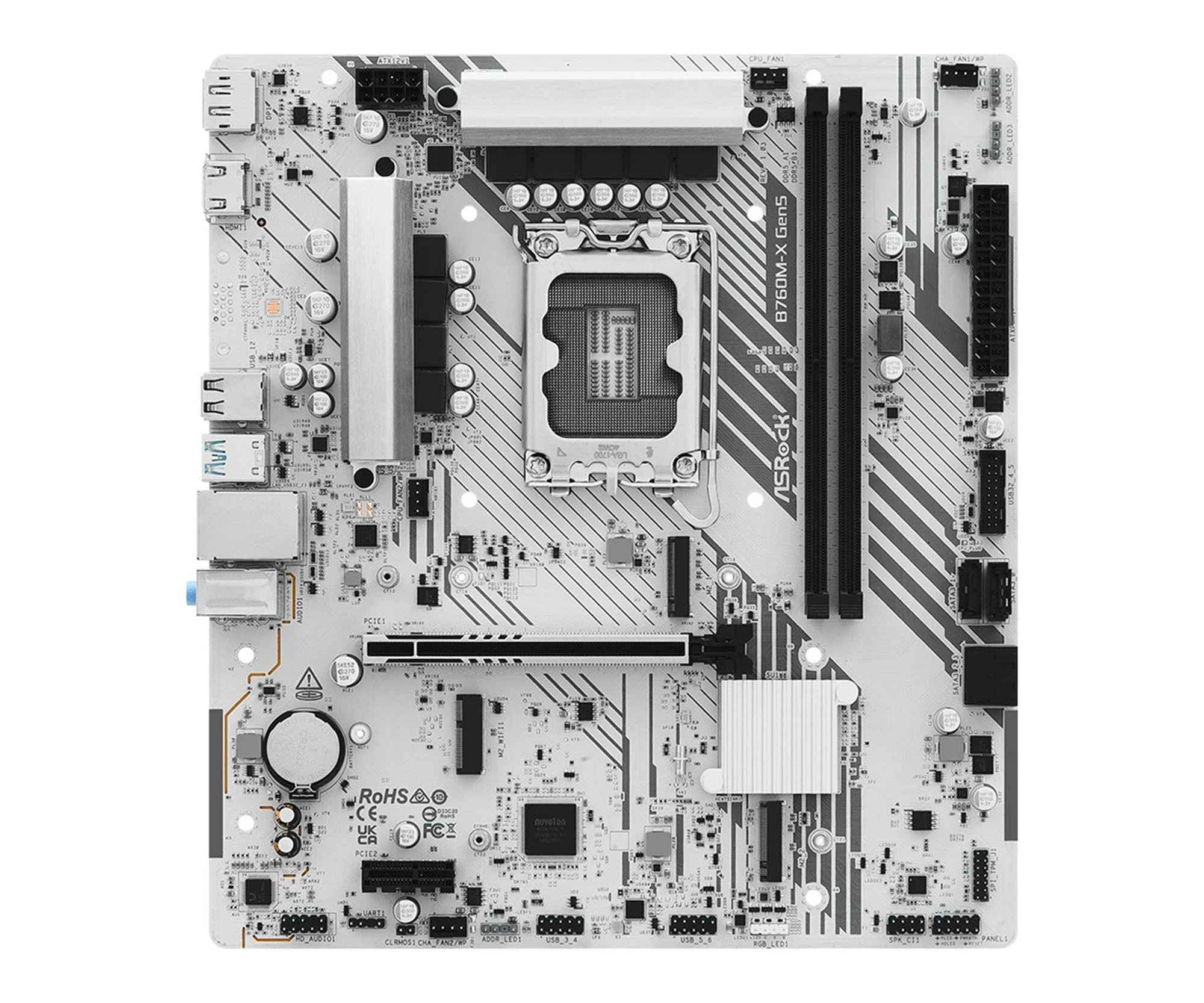 ASRock B760M-X GEN5 (90-MXBTR0-A0UAYZ) EU
