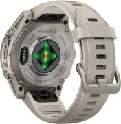 Смарт-часы Garmin Fenix 9 43mm Titanium with Fog Gray Silicone Band (010-04761-00/01)