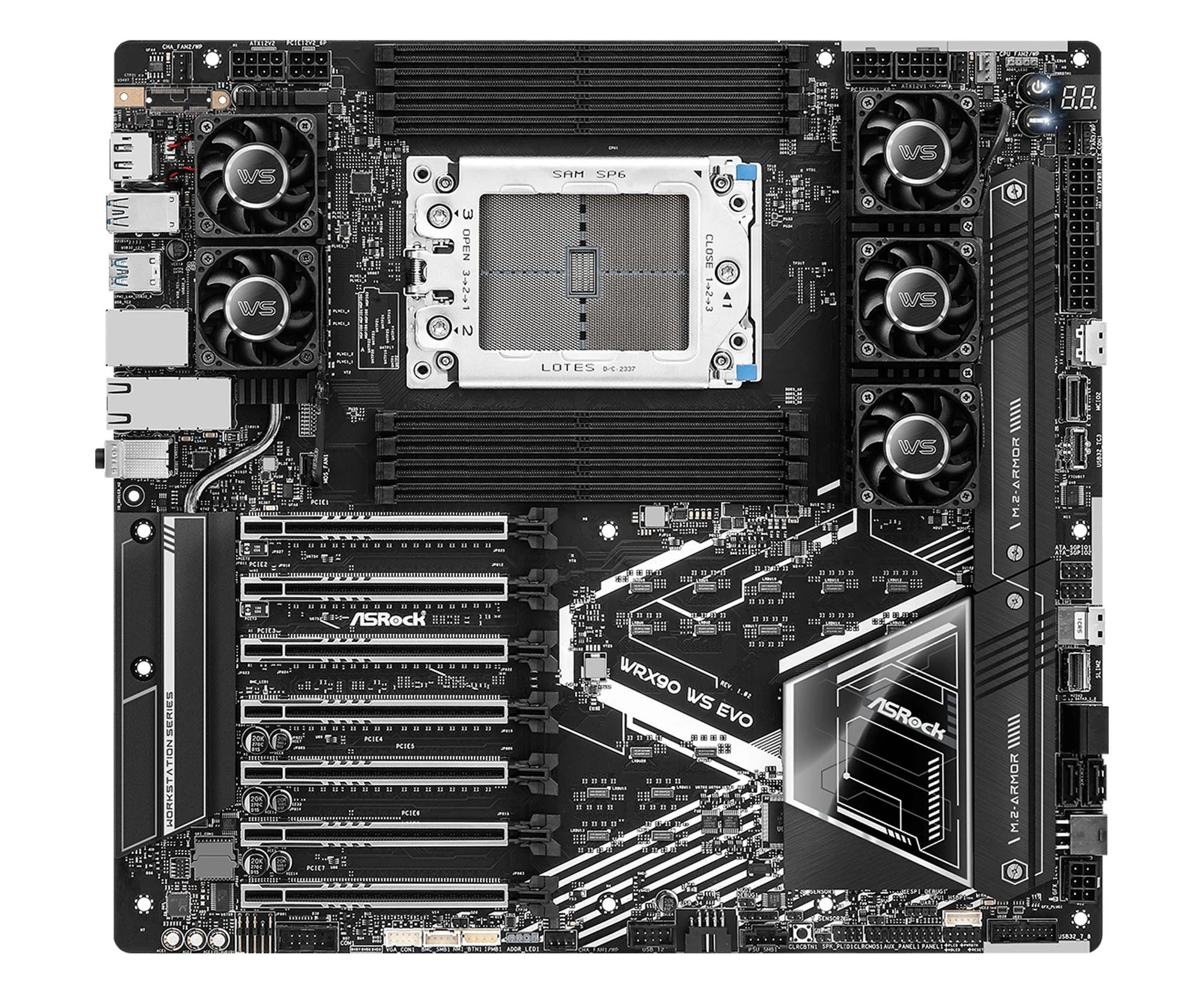 ASRock WRX90 WS EVO (90-MXBMH0-A0UAYZ) EU